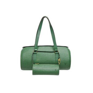 Louis Vuitton Epi Soufflot leather handbag Borneo green
